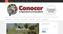 Desktop Screenshot of conocerlaagricultura.com